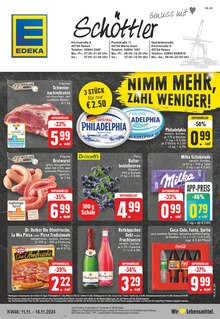 Aktueller EDEKA Prospekt "Aktuelle Angebote" Seite 1 von 24 Seiten für Reken