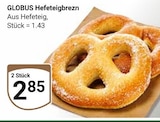 GLOBUS Forchheim - Hefeteigbrezn Angebot im Prospekt Hefeteigbrezn bei GLOBUS im Forchheim Prospekt für 2,85 €