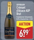 Crémant d'Alsace AOP Brut im ALDI Nord Prospekt Crémant d'Alsace AOP Brut von Grynbaum im aktuellen ALDI Nord Prospekt für 6,99 €