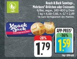 Sonntags-Mehrkorn-Brötchen Angebote von Knack & Back bei EDEKA Hoyerswerda für 1,59 €