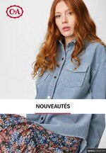 Catalogue C&A à Vaujours, avec 11 pages Prospectus C&A à Vaujours, "Nouveautés", 11 pages, 10/03/2021 - 30/06/2021