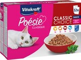 Poésie Classic Choice im Angebot bei REWE in Chemnitz Poésie Classic Choice Angebote von Vitakraft bei REWE Chemnitz für 3,99 €
