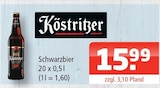 Schwarzbier bei Getränke Oase im Prospekt "" für 15,99 €