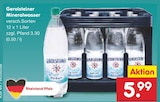 Aktuelle Gerolsteiner Angebote bei Netto Marken-Discount in Mannheim Aktuelles Mineralwasser Angebot bei Netto Marken-Discount in Mannheim ab 5,99 €
