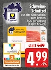 EDEKA - Schweine-Schnitzel Angebot im Prospekt Schweine-Schnitzel bei EDEKA im Prospekt "" für 4,99 €