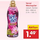 Weichspüler im Netto Marken-Discount Prospekt Weichspüler von Vernel im aktuellen Netto Marken-Discount Prospekt für 1,49 €