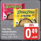 Instant Nudeln im Angebot bei EDEKA in Schwerin Instant Nudeln Angebote von Yum Yum bei EDEKA Schwerin für 0,49 €