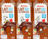 LAIT AU CHOCOLAT AVEC PAILLE AUCHAN - AUCHAN dans le catalogue Auchan Hypermarché