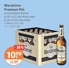 Premium Pils im V-Markt Prospekt Premium Pils von Warsteiner im aktuellen V-Markt Prospekt für 10,99 €