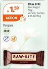 Bio Riegel im Müller Prospekt Bio Riegel von Raw Bite im aktuellen Müller Prospekt für 1,59 €
