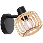 Spot, bambou naturel E14, INSPIRE Pécan - INSPIRE en promo chez Leroy Merlin Issy-les-Moulineaux à 15,90 €
