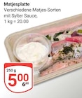 Aktuelles Matjesplatte Angebot bei GLOBUS in Leipzig ab 5,00 €