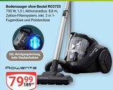 Aktuelle Staubsauger Angebote bei GLOBUS in Rostock Aktuelles Bodensauger ohne Beutel RO3725 Angebot bei GLOBUS in Rostock ab 79,99 €