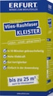 Vlies-Rauhfaser Kleister von ERFURT im aktuellen ROLLER Prospekt für 3,99 €