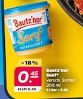 Senf von Bautz'ner für 0,45 € bei Netto mit dem Scottie im Angebot Senf von Bautz'ner im aktuellen Netto mit dem Scottie Prospekt