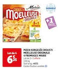 Promo PIZZA SURGELÉE CROUSTI MOELLEUSE ORIGINALE 4 FROMAGES à 6,25 € dans le catalogue Auchan Supermarché à Orgerus