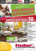 Polstermöbel Fischer Prospekt für Olching mit 8 Seiten Polstermöbel Fischer Prospekt für Olching: "Super Hersteller, Super Rabatte ", 8 Seiten, 08.07.2020 - 23.07.2020