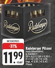 Pilsner Angebote von Radeberger bei E center Willich für 11,99 €