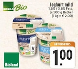 Joghurt mild Angebote von Edeka Bio bei E center Niederkassel für 1,00 €