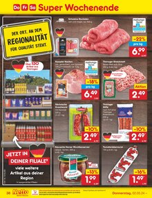 Hackfleisch im Netto Marken-Discount Prospekt "Aktuelle Angebote" mit 50 Seiten (Jena)