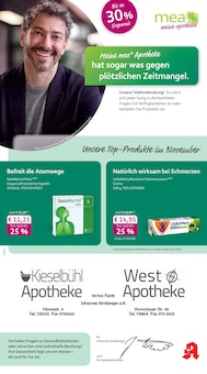 Aktueller mea - meine apotheke Prospekt für Fürth mit  Seiten