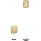 HOMCOM Stehleuchten-Set B31-442V90BK beige schwarz Rattan B/H/T: ca. 26x158x26 cm im POCO Prospekt HOMCOM Stehleuchten-Set B31-442V90BK beige schwarz Rattan B/H/T: ca. 26x158x26 cm von im aktuellen POCO Prospekt fĂŒr 69,99 âŹ