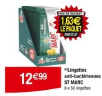 Promo (2)Lingettes anti-bactériennes à 12,99 € dans le catalogue Carrefour à Massy