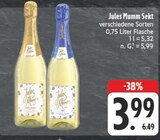 Sekt Angebote von Jules Mumm bei EDEKA Gera für 3,99 €