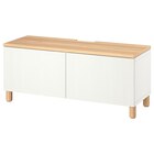 Aktuelle Fernseher Angebote bei IKEA in Aachen Aktuelles TV-Bank mit Türen weiß Timmerviken/Ullarp/weiß 120x42x50 cm Angebot bei IKEA in Aachen ab 262,00 €
