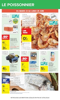 Promotion Moules dans le prospectus Carrefour, valable du 23/06/2026 au 06/07/2026 Promo Moules dans le catalogue Carrefour du moment à la page 29