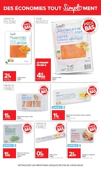 Promotion Saucisse fumée dans le prospectus Carrefour, valable du 01/06/2026 au 21/06/2026 Promo Saucisse fumée dans le catalogue Carrefour du moment à la page 4