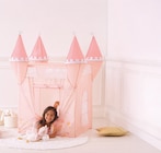 Tente pop-up château princesse en promo chez Maxi Bazar Lille à 19,99 €