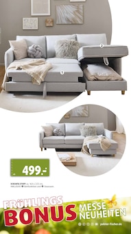 Couch im aktuellen Polstermöbel Fischer Prospekt (Fürth) Couch im Polstermöbel Fischer Prospekt "FRÜHLINGS-BONUS" mit 38 Seiten (Fürth)