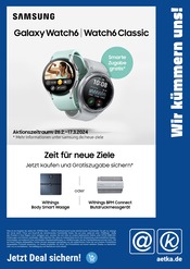 Aktueller aetka Prospekt mit Samsung, "Zeit für neue Ziele – Jetzt smarte Zugabe sichern", Seite 1