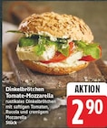 Dinkelbrötchen Tomate-Mozzarella für 2,90 € bei E center im Angebot Dinkelbrötchen Tomate-Mozzarella im aktuellen E center Prospekt