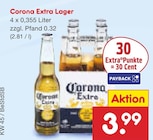 Aktuelle Bier Angebote bei Netto Marken-Discount in Raguhn-Jeßnitz Aktuelles Extra Lager Angebot bei Netto Marken-Discount in Raguhn-Jeßnitz ab 3,99 €