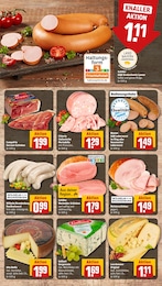 Bratwurst Angebot im aktuellen REWE Prospekt auf Seite 13