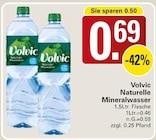 Aktuelle Volvic Angebote bei WEZ in Bad Oeynhausen Aktuelles Naturelle Mineralwasser Angebot bei WEZ in Bad Oeynhausen ab 0,69 €