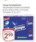 Aktuelles Taschentücher Angebot bei GLOBUS in Mannheim ab 2,99 €