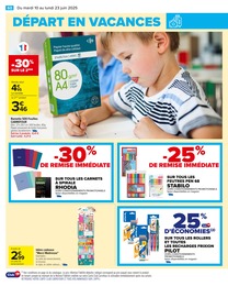 Prix et réduction Stabilo dans le prospectus Carrefour en cours Offre Stabilo dans le catalogue Carrefour du moment à la page 62