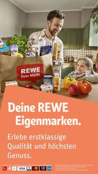 Aktueller REWE Prospekt "Dein Markt" Aktueller REWE Prospekt