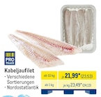 Kabeljaufilet von pro trace im aktuellen METRO Prospekt für 23,53 €