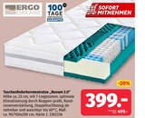 Taschenfederkernmatratze Novum 2.0 von Ergo Dream im aktuellen Segmüller Prospekt für 399,00 €