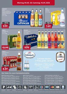 Saft im Getränke König Prospekt "DIE GETRÄNKEKÖNNER" mit 4 Seiten (Ingolstadt)
