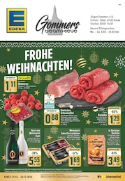 EDEKA Prospekt: "Aktuelle Angebote", 16 Seiten, 21.12.2024 - 24.12.2024