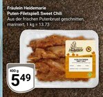 Puten-Filetspieß Sweet Chili Angebote von Fräulein Heidemarie bei GLOBUS Völklingen für 5,49 €
