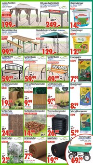 Pavillon im Wreesmann Prospekt "DEIN SAISON- & SONDERPOSTENMARKT!" mit 8 Seiten (Dresden)