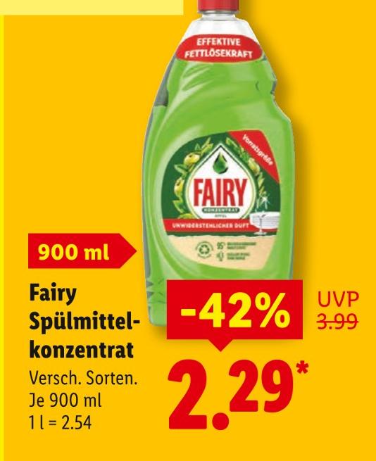 Spülmittelkonzentrat