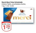 Merci Feine Schokolade Angebote von Storck bei GLOBUS Braunschweig für 1,29 €