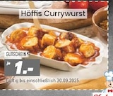 Aktuelles Höffis Currywurst Angebot bei Höffner in Düsseldorf ab 1,00 €